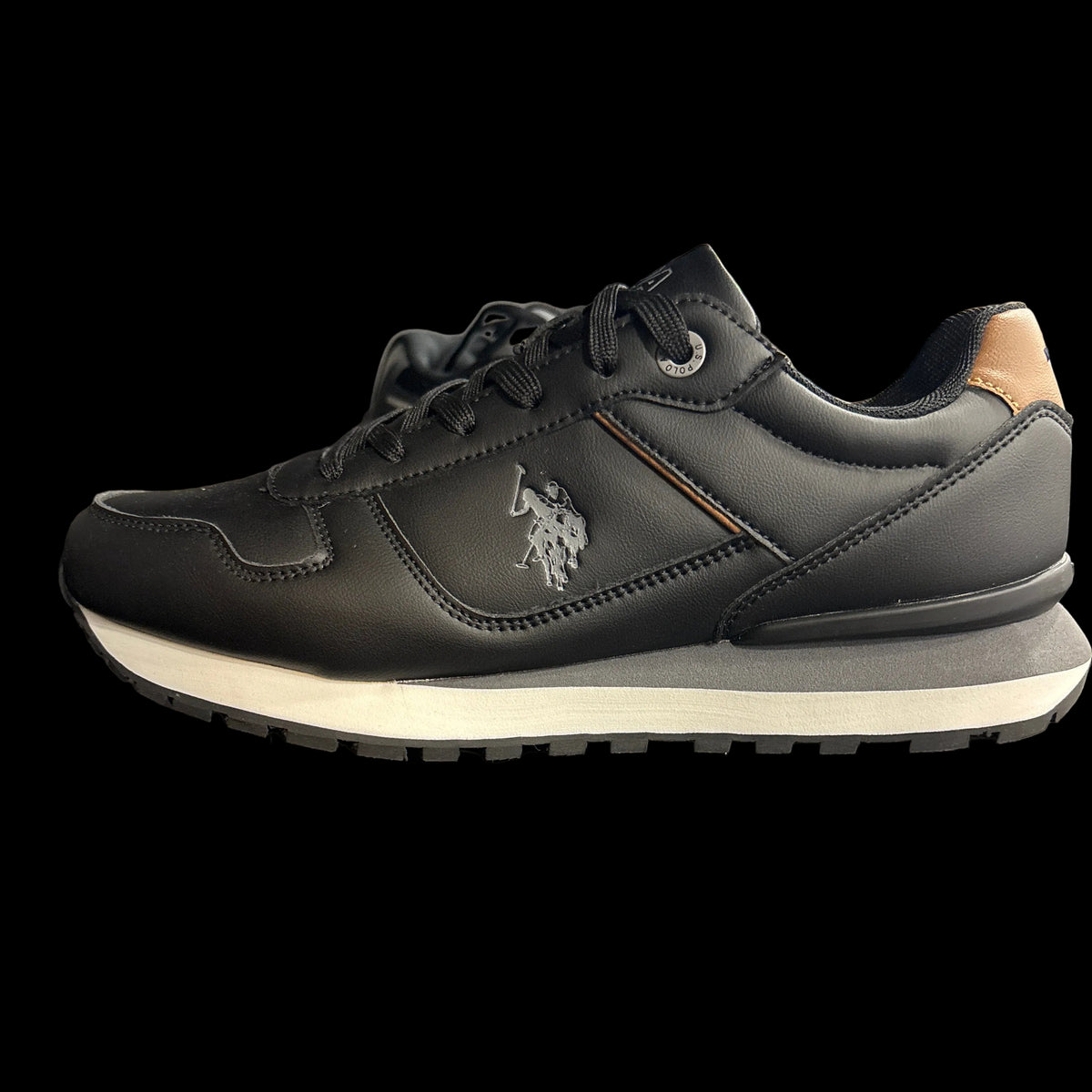 U.S. Polo Assn. ZEN GLB F6 muške crne tenisice 102693452