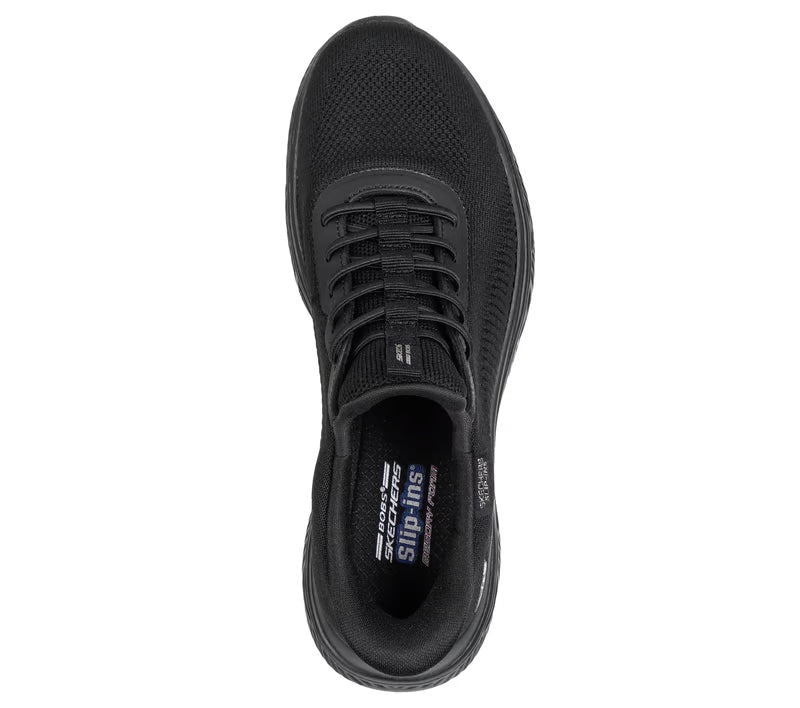 Skechers Slip-ins BOBS Sport Arc Waves ženske tenisice - crne 117629-BBK