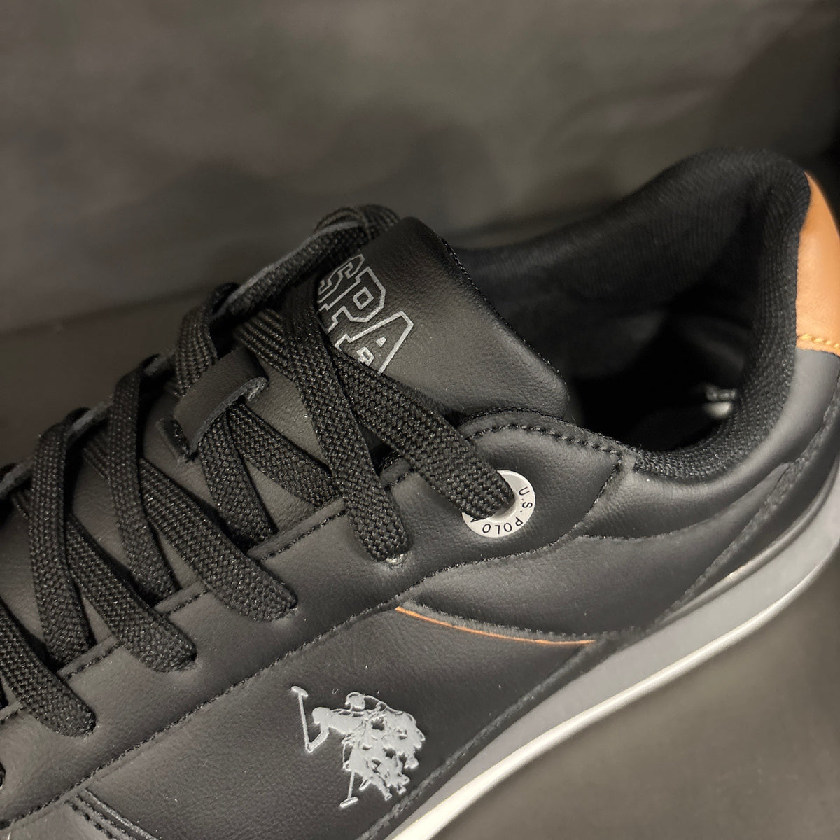 U.S. Polo Assn. ZEN GLB F6 muške crne tenisice 102693452