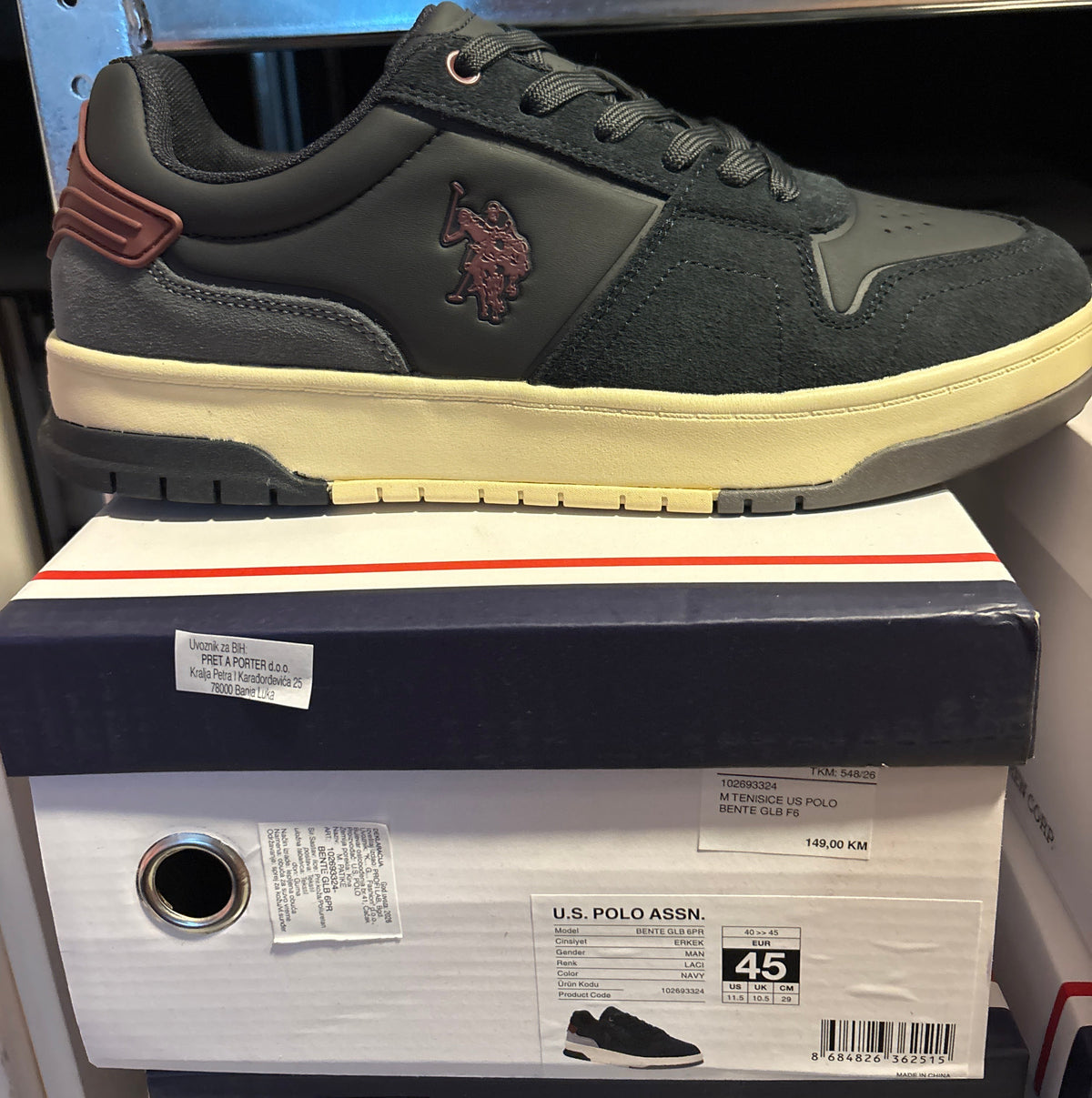 M TENISICE US POLO BENTE GLB F6