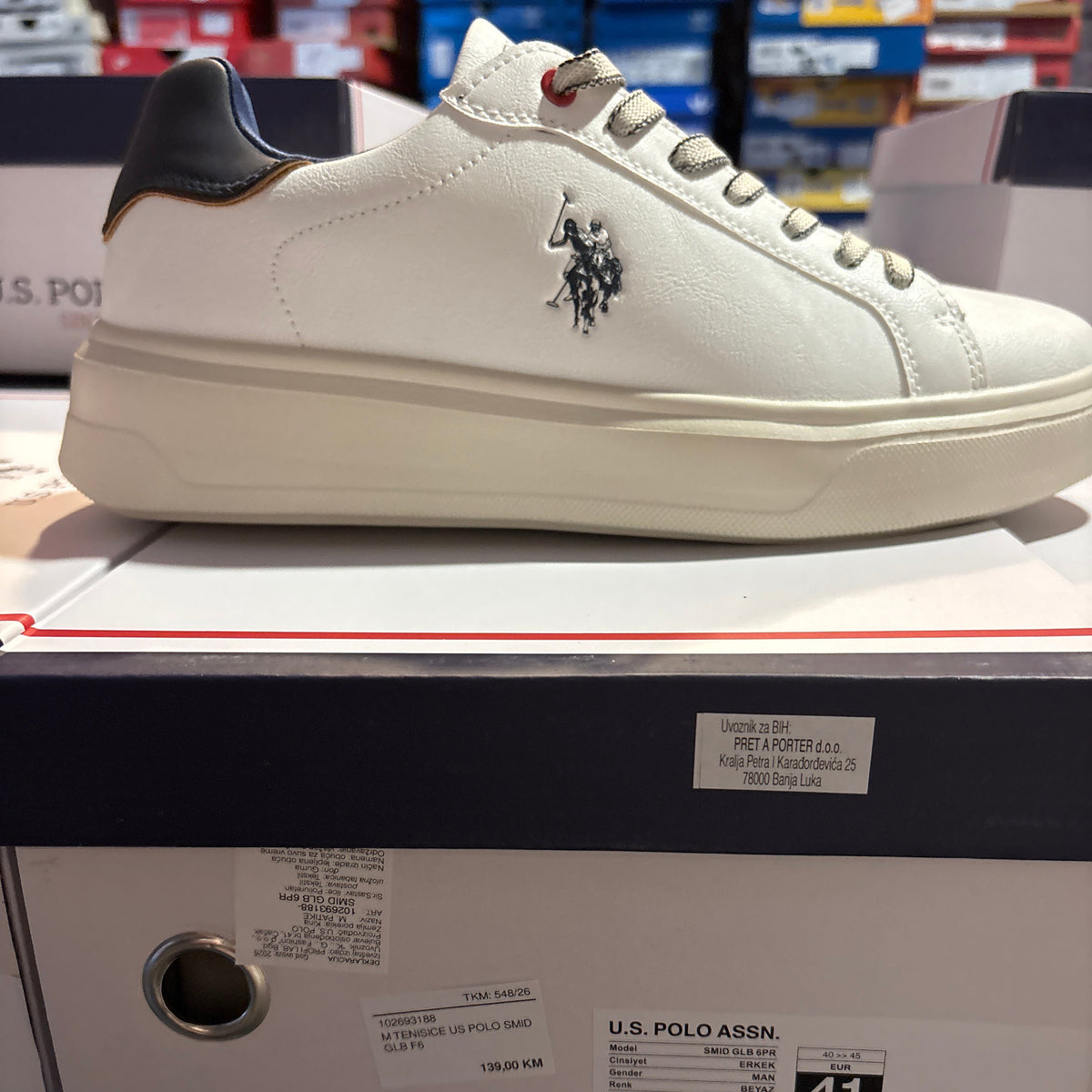 M TENISICE US POLO SMID GLB F6