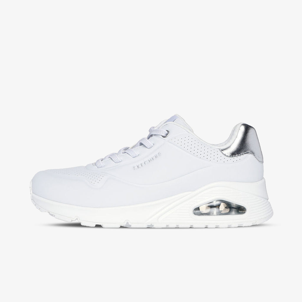 Skechers Uno Stand On Air 155196-WSL ženske tenisice bijelo/srebrne