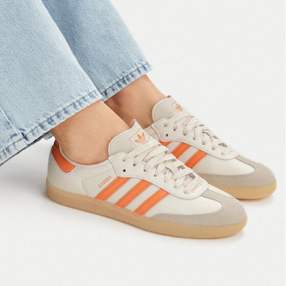adidas Samba OG ženske tenisice bijelo-narančaste IH9057