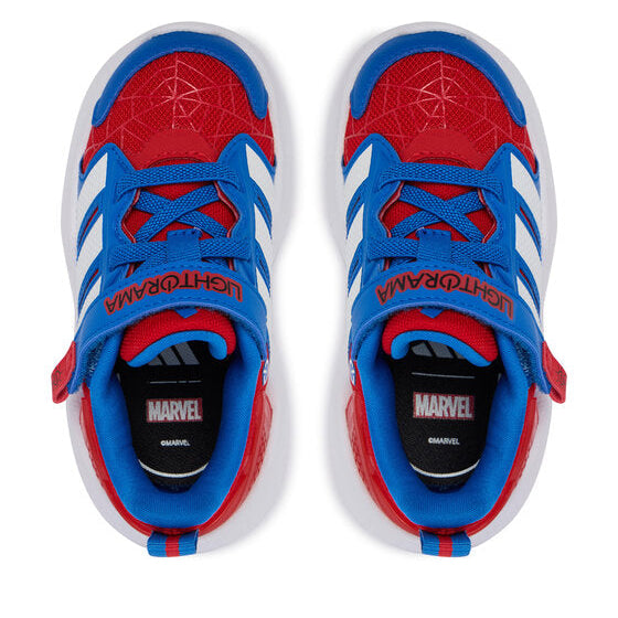 Dječje tenisice adidas Marvel Lightorama Spider-Man HQ9191 s LED svjetlima na peti