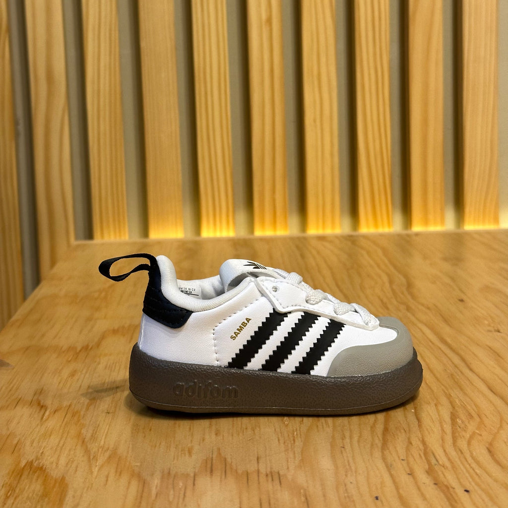 Djecije infants tenisice Adifoam Samba IH3506 bijelo crne
