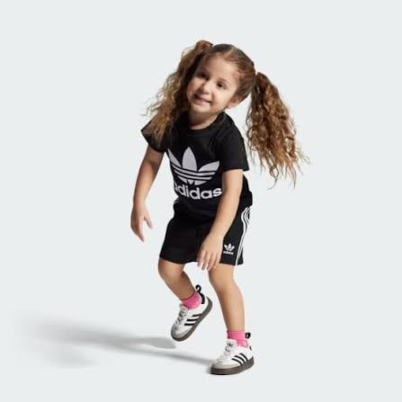 Djecije infants tenisice Adifoam Samba IH3506 bijelo crne