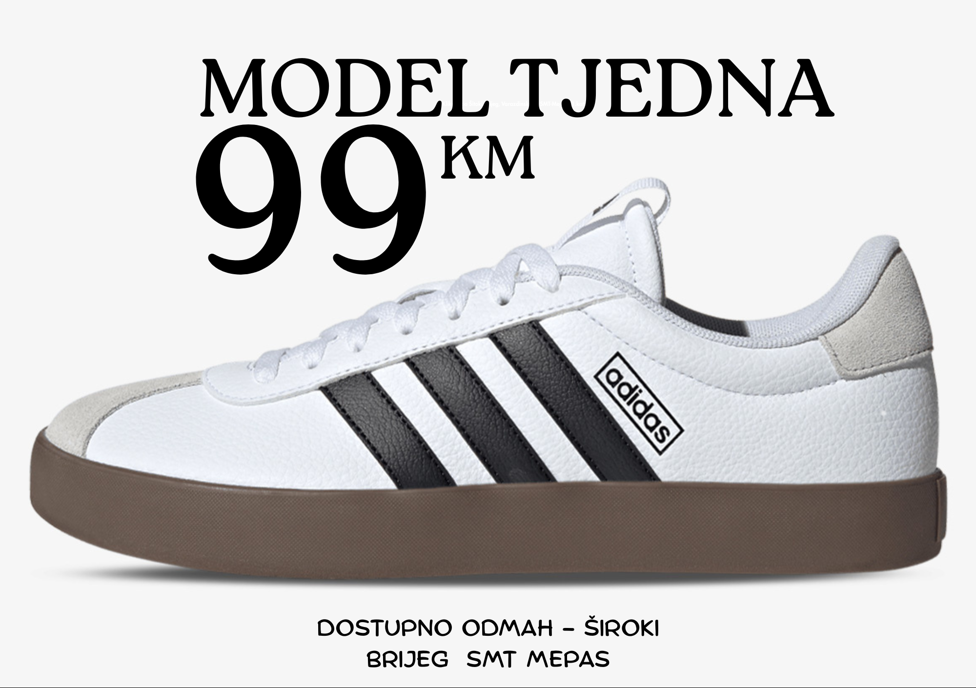 ADIDAS VL COURT  ID6285 muske tenisice