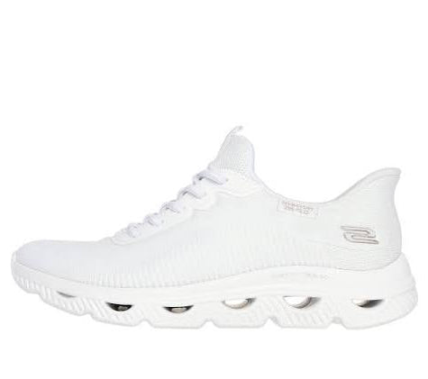 Skechers Slip-ins BOBS Sport Arc Waves ženske tenisice - bijele 117629-W