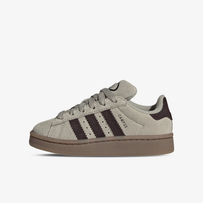 adidas Campus 00s KI9403 sivo-bež dječje tenisice od brušene kože
