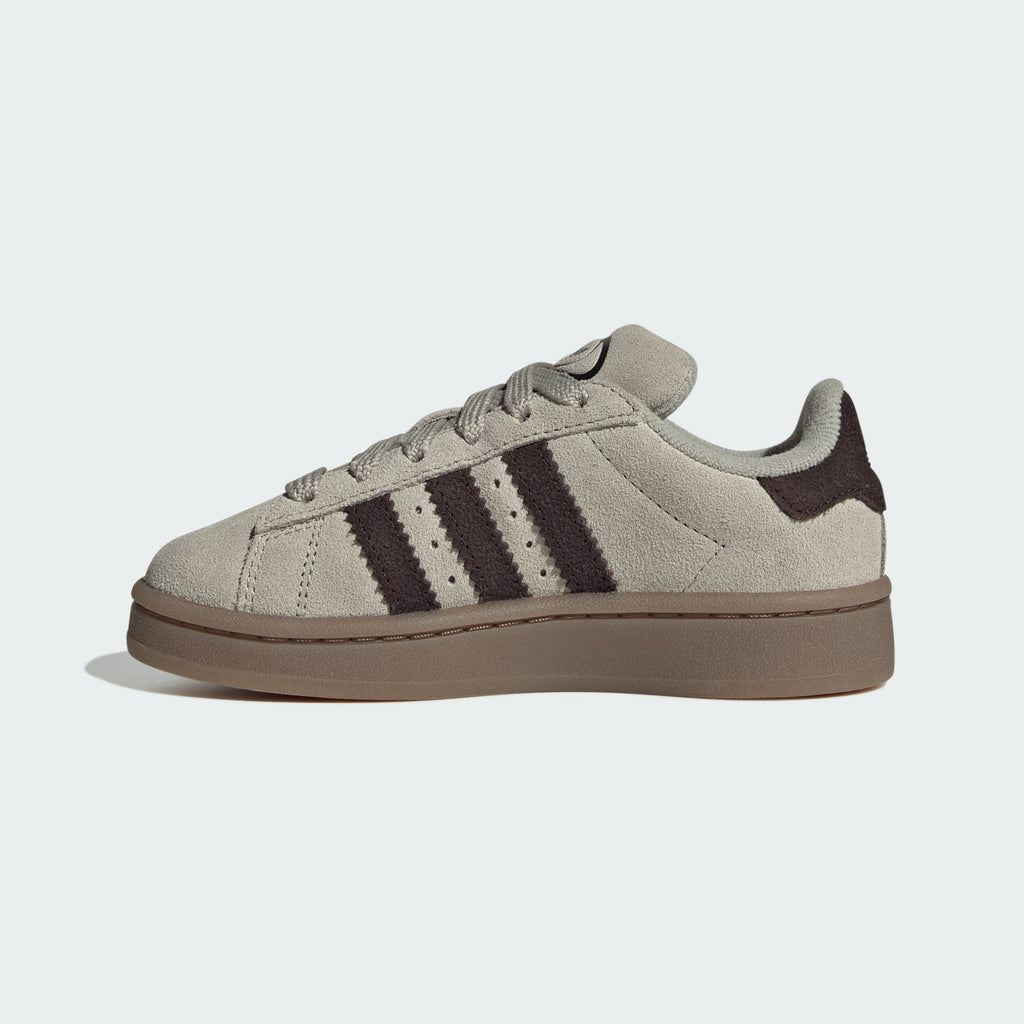adidas Campus 00s KI9403 sivo-bež dječje tenisice od brušene kože
