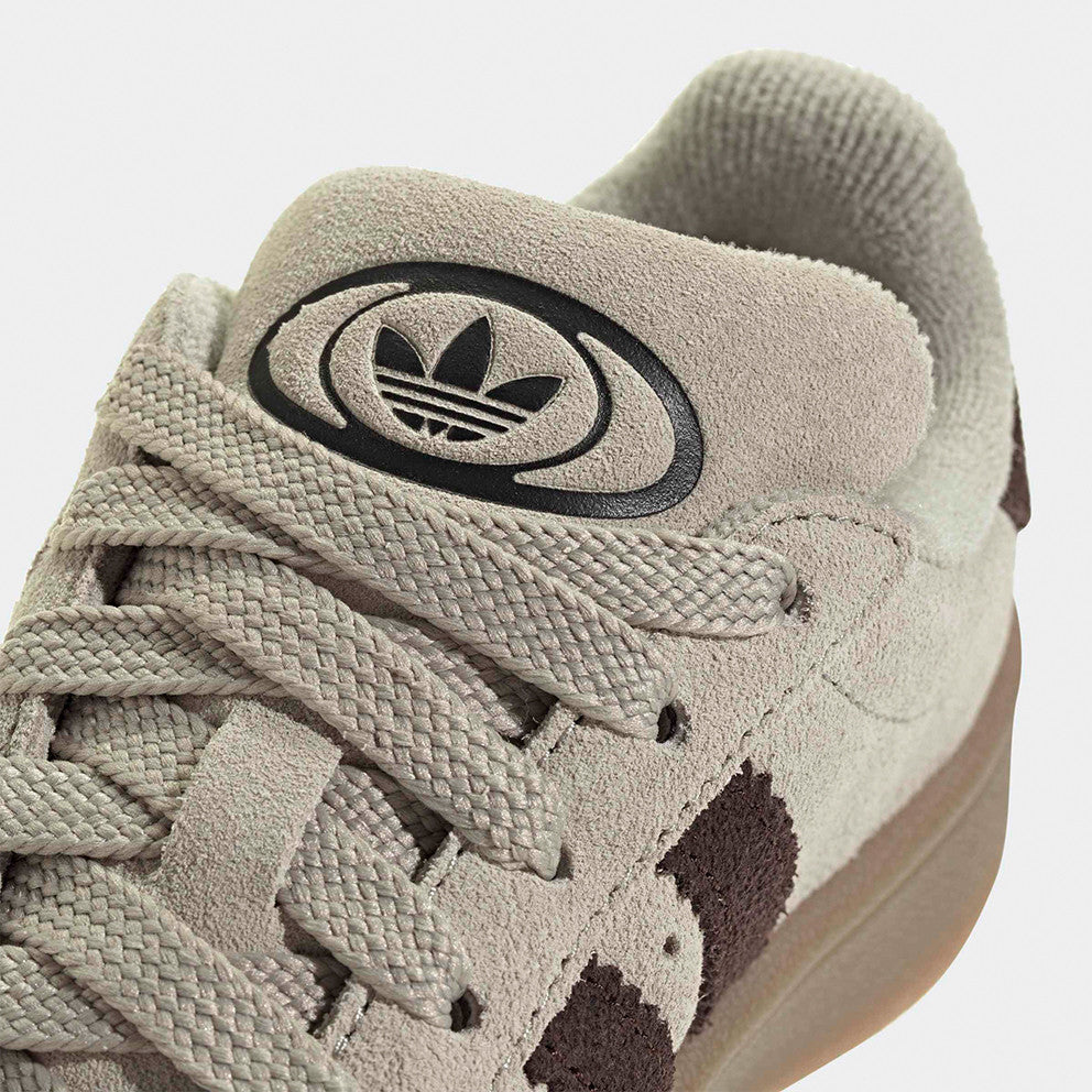 adidas Campus 00s KI9403 sivo-bež dječje tenisice od brušene kože