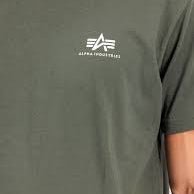 Alpha Industries Basic Small Logo T muška majica - tamnomaslinasta 188505-142 - Kliker doo Siroki Brijeg
