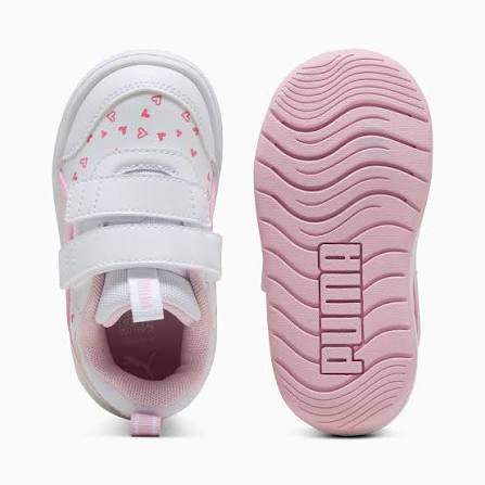 PUMA Multiflex 2 Hearty dječje tenisice - bijelo-roze 405649-01 - Kliker doo Siroki Brijeg