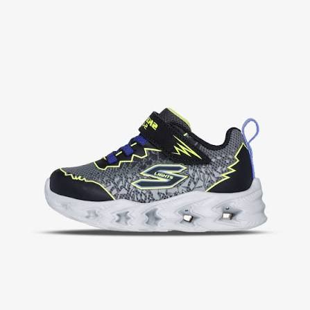 Skechers S-Lights Vortex 2.0 dječje tenisice - crno-žute 400603N-BKYL - Kliker doo Siroki Brijeg