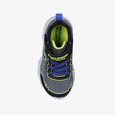 Skechers S-Lights Vortex 2.0 dječje tenisice - crno-žute 400603N-BKYL - Kliker doo Siroki Brijeg