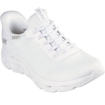 Skechers Slip-ins BOBS Sport Arc Waves ženske tenisice - bijele 117629-W - Kliker doo Siroki Brijeg