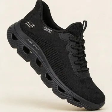 Skechers Slip-ins BOBS Sport Arc Waves ženske tenisice - crne 117629-BBK - Kliker doo Siroki Brijeg